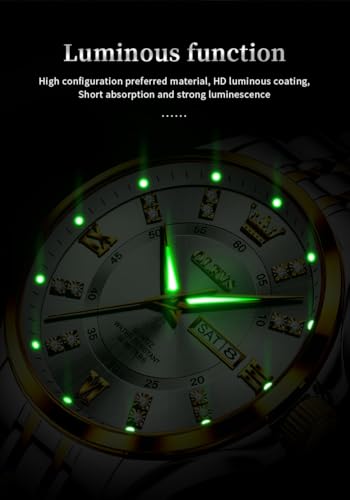 Image of OLEVS Men Leather Watches Black Ultra Thin 6.5mm Minimalist Dress Fashion Simple Casual Waterproof Date Watch for Men