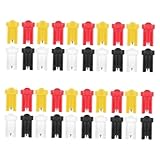 SOESFOUFU プロ仕様のまつ毛エクステ用品 サロン家庭用アンチブロッキンググルーボトルニードル 40本