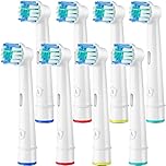 Toothbrush Head Compatible with Oral B - 8 Pack Aster Replacement Electric Professional Toothbrush Heads Deep and Precise Cleaning Brush Heads Toothbrush Heads (Not Compatible with Pulsonic and iO)
