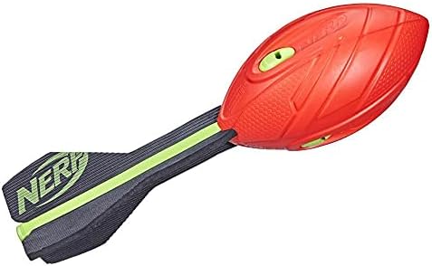 NERF Vortex Aero Howler Foam Ball  Classic Long-Distance Football -- Flight-Optimizing Tail -- Hand Grip  Indoor and Outdoor Fun