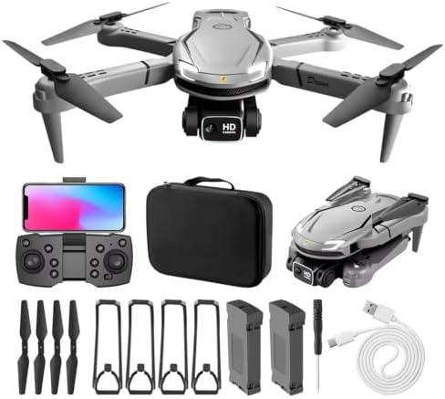 Drone DLI V88 com Câmera, Drone Dobrável FPV em 4K UHD com Estabi...