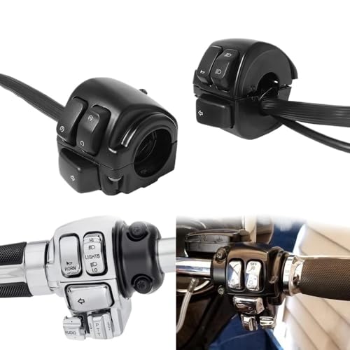 Interrupteur clignotant Harley en panne réparer contacteur allumage chrome - 7