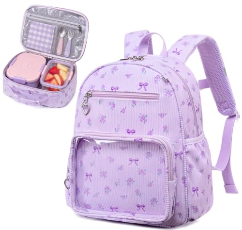 BTOOP Backpack for Kids Boys Girls Preschool Kindergarten Bookbag Set with Lunch Box Toddler School Bag