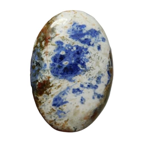 Sodalite naturelle pierre précieuse en vrac de forme ovale 40x27mm pour la fabrication de bijoux