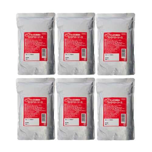 【6個セット】【ママパン】ソントン たっぷり果実のストロベリーソース 500g×6(3kg)ソース 業務用 1ケース