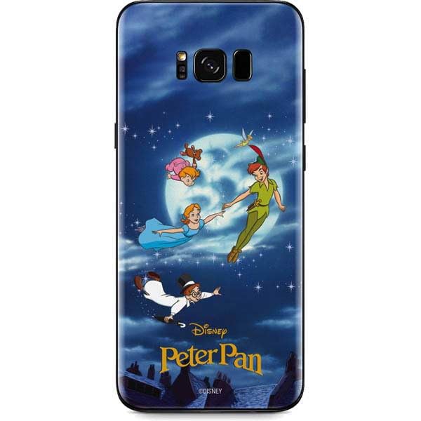 Skinit Decal Phone Skin Compatible with Galaxy S8 Plus - Officially Licensed Disney Peter Pan Wendy and The Boys to Neverland Design