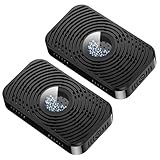 2Pcs Rechargeable Dehumidifier Reusable Small Cordless Dehumidifier with Multi-Hole and Visual Window Portable Damp Eliminators for Gun Safe Camera Lens, Ornaments de jardin