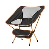 Alpha Camp Outdoor Ultralight Folding Chair with Carry Bag Recreation Beach Camping Hiking Fishing...