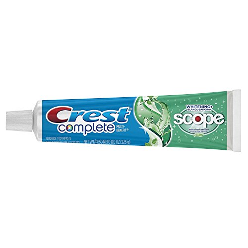 Crest Complete Advanced Multi-Benefit Toothpaste w/ Scope Whitening Power 8.0 oz (Pack Of 2)