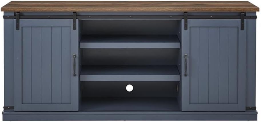 LIVILAND 68 in. TV Stand Media Console for TV up to 70" - Off White