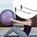 predolo 2x Ball Holder Display Stand Metal Versatile Organizer Wall Mounted for Exercise Volleyball Fitness Equipment Storage