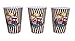 Dependable Industries inc. Essentials 3-Pack Retro Style Plastic Popcorn Containers – 7