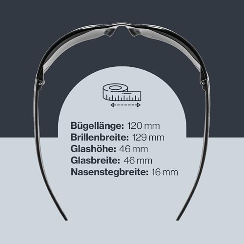 uvex sportstyle 204 - Sportbrille für Damen und Herren - 100% UVA-, B, C Schutz - druckfreier Sitz & perfekter Halt - smoke/smoke - one size