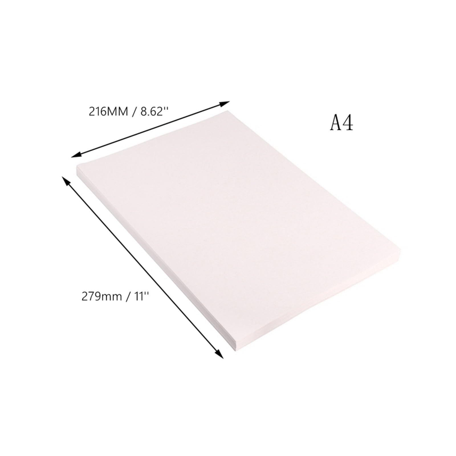 DAVBIR 8.26x11.7 Cal A4 papier sublimacyjny do drukarek atramentowych na kubek kubek A3 papier termotransferowy ceramika Puzzle Jigsaw szklana torba papierowa perfection (Color : 297x420mm)