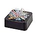 visnfa Magnetic Desk Toy with Colorful Paper Clips (200pcs), Magnetic Paper Clip Holder, Securely Hold Paperclips, Desk Toys, Paper Clip Dispenser.(Square Base)