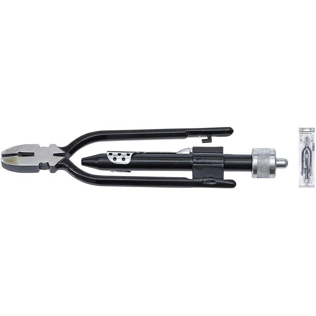 Alicates para roscar de 200 mm con resorte, precisión y comodidad de uso, acero, Pro - D-Work