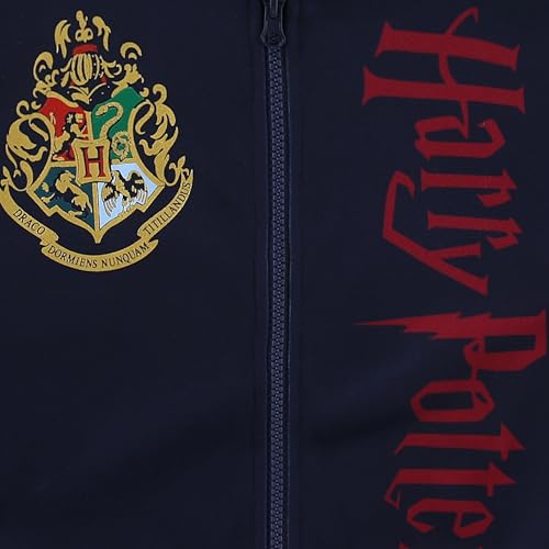 Harry Potter Hogwarts Quidditch Full Zip Up Hoodie for Big Kids - Image 6