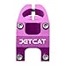 JETCAT Bike Stem, Short MTB Stem 31.8, Mountain Bike Stem Clamp, Bicycle Stem, Handlebar Stem Riser for BMX/Road Purple