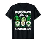 Photo Gallery shenanigans with my gnomies cute gnome st patricks day irlandese maglietta Photo Gallery shenanigans with my gnomies cute gnome st patricks day irlandese maglietta