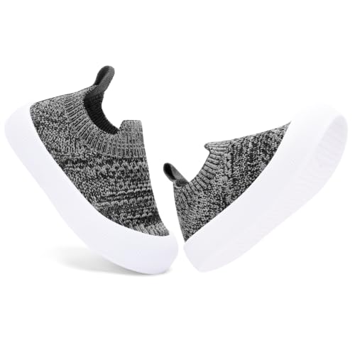 Image of BACSAC Baby Toddler Unisex Infant Shoes Boys Girls Beige Mesh Breathable Non-Slip Soles 6-36 Months