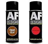 Alex Flittner Designs Bombe aérosol compatible avec Opel GLV HASELNUT BROWN metallic Vernis de base transparent en aérosol 400ml