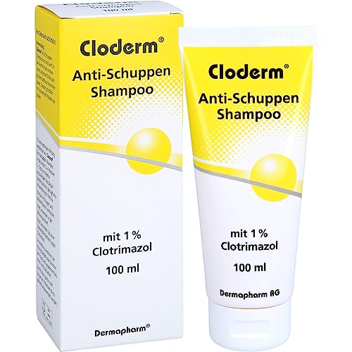 CLODERM Anti Schuppen Shampoo 100 ml Zur Reduzierung von Schuppenbildung und Juckreiz