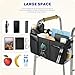 Walker Bag with Cup Holders - Detachable Basket & Storage Pouch for Folding Walkers | Walker Accessories for Seniors