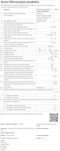Televisore Samsung Smart TV UHD