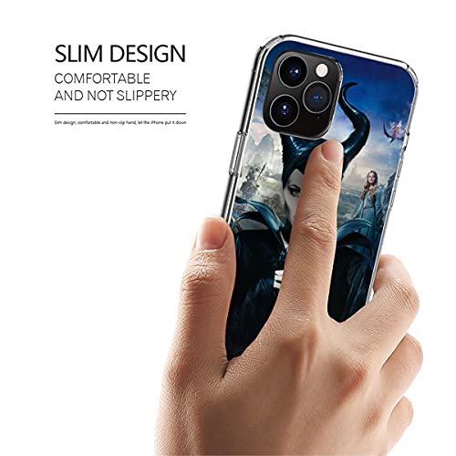 Phone Case Maleficent Cover Aesthetic Colorful Shockproof Compatible With Iphone 12 11 X Xs Xr 8 7 6 6S Plus Pro Max Mini Samsung Galaxy Note S9 S10 S20 Ultra Plus, Transparent #TOP1