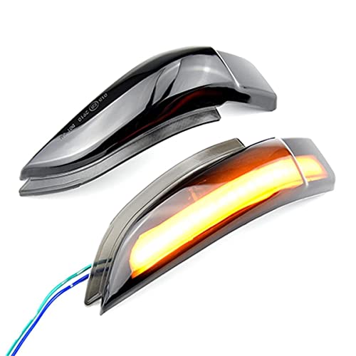 VIGORTHRIVE Clignotants dynamiques LED Clignotants séquentiels indicateurs de rétroviseurs latéraux Compatible for Toyota Corolla Camry Prius Vios CHR Yaris Venza Avalon Altis
