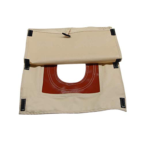 PlayDo Heavy Duty Fire Resistant Round Stove Jack Hole Pipe Vent for 4 Season Canvas Tent - Image 3