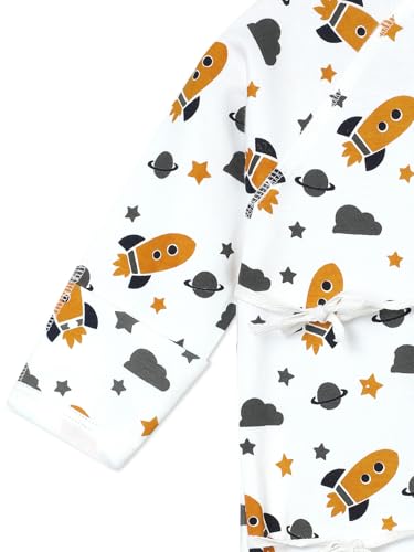 Image of The Mom Store Baby Romper Jabla Style For Boys And Girls | Cotton | Soft Infant Bodysuit | Trendy Stylish Sleepwear For Newborn Baby | Printed | Unisex Comfortable Everyday Baby Wear
