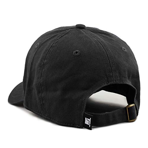 Image of USA Flag & Embroidery Premium 100% Cotton Low Profile Adjustable Baseball Dad Cap