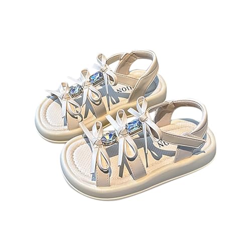 Girls Open Toe Shoes First Walkers Shoe Summer Toddler Paillette Butterfly Flat Sandals Kids Rubber Footwear