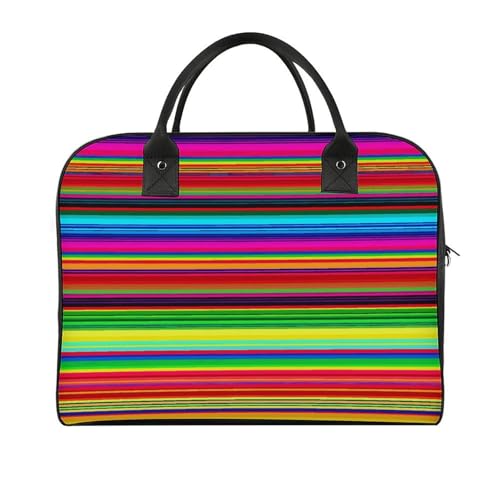 Maletín Colorido con Rayas Mexicanas para Laptop miniatura 1