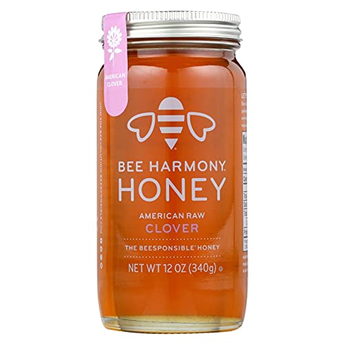 Bee Harmony Miel Cruda de Trébol Pack x6 de 12 OZ miniatura 1