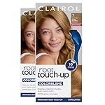 Clairol Root Touch-Up by Nice'n Easy Permanent Hair Dye, 7 Dark Blonde Hair Color, Pack of 2