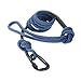 Embark Pets Sierra Leash/Mountain Climbing Rope Leash with Carabiner (Navy Blue)