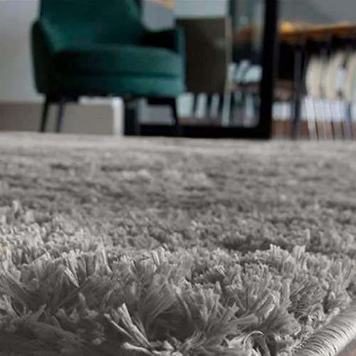 Tapete Felpudo Apolo Soft Casa Dona 100x150cm Cinza