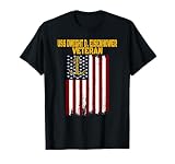 USS Dwight D. Eisenhower Aircraft Carrier Veterans Day Dad T-Shirt