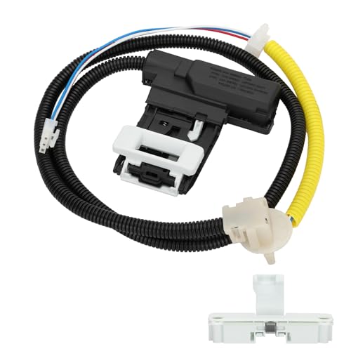 W11307244 W10682535 Washer Lid Lock Switch with W10837741 Washer Lid Strike by Micnce Replacement for Kenmore Maytag Whirlpool Amana Washing Machine Replace PS12704713 AP6832601 4920959 W10838613