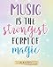 Produktbild Music Is The Strongest Form of Magic: Playlist Planner Arrange The Music Just How You Like Them Set songs Into Your Favorites Or Ones You Still Need To Listen To Design