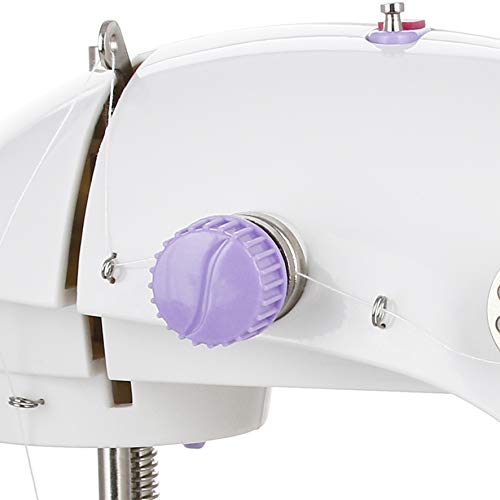 Emerio SEW-122275 Naaimachine, kinderen, beginners, mogelijke batterijwerking voor onderweg, wit/lila, klein - Image 4