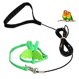 Bird Harness and Leash Kit, Bird Flying Harness Pet Bird Harness Leash Rope for Conures Budgerigar Lovebird Cockatiel Mynah Bird Harness and Leash Kit, Bird Flying Harness Pet Bird Harness Leash Rope for Conures Budgerigar Lovebird Cockatiel Mynah