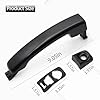 Yeeliv Sliding Door Handle for Renault Master MK3, Vauxhall Movano, Vivaro, Nissan NV400 MK3-MK4, Exterior Replacement Handle, OEM 806069981R, 806075963R #1
