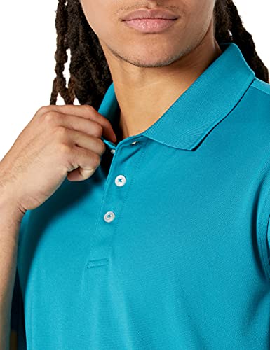 Image of Amazon Essentials Men's Moisture Wicking Golf Polo Shirt, Short Sleeve, Slim-Fit, Quick-Dry