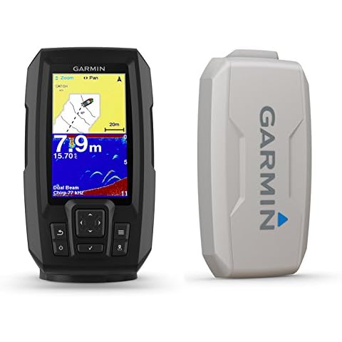 Garmin Striker Plus 4 with Dual-Beam Transducer Cover