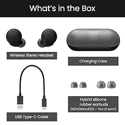 Sony Casque sans fil WF-C500 True (jusqu’à 20 heures d’autonomie avec étui de chargement – Compatible avec l’assistant… - Les Beatles, Paul McCartney, John Lennon, RIngo Starr, George Harrison Sony Casque sans fil WF-C500 True (jusqu'à 20 heures d'autonomie avec étui de chargement - Compatible avec l'assistant… – Image 5