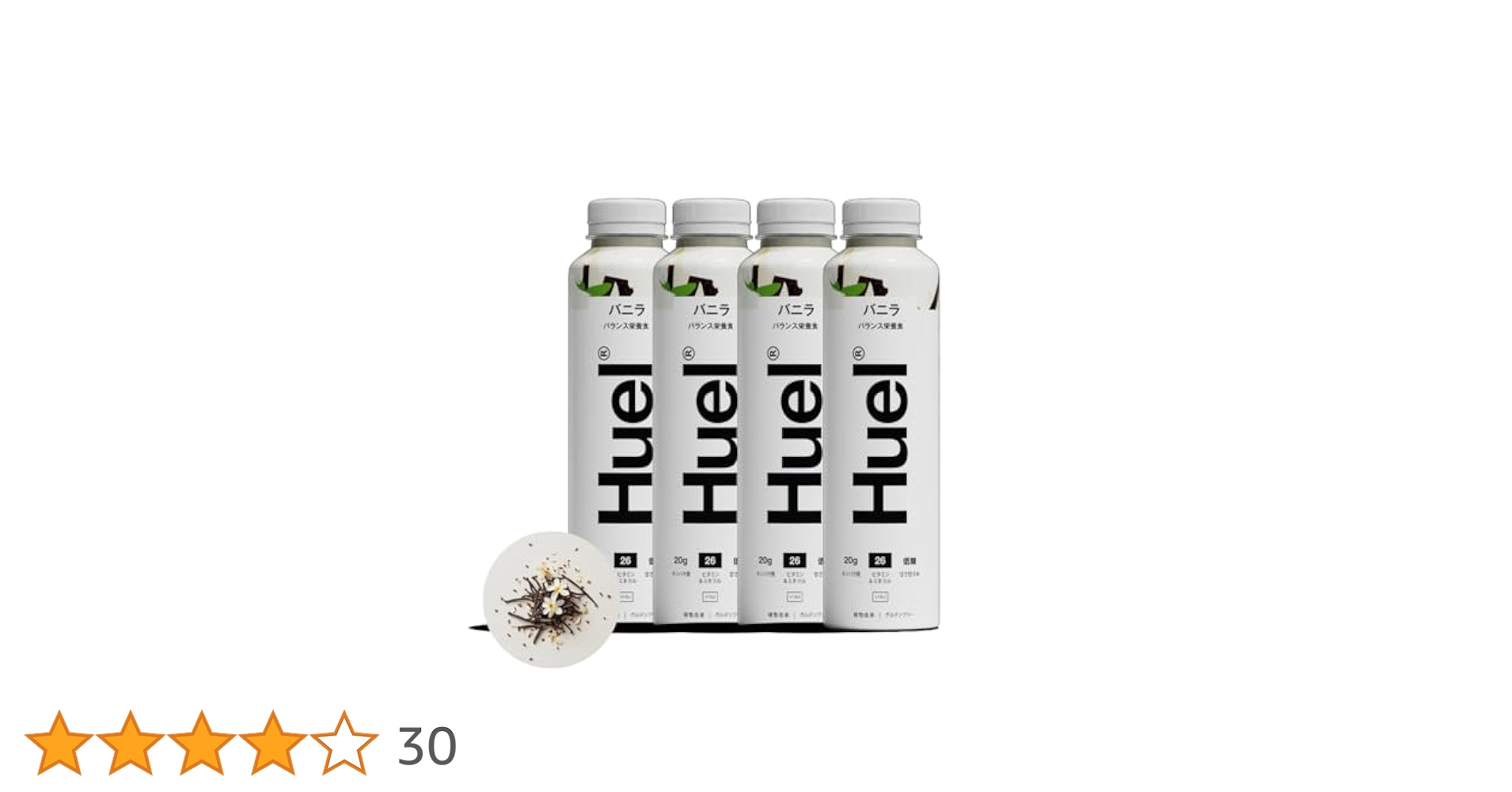 Amazon.co.jp: Huel ボトルドリンク500ml×12本 (12本, バニラ