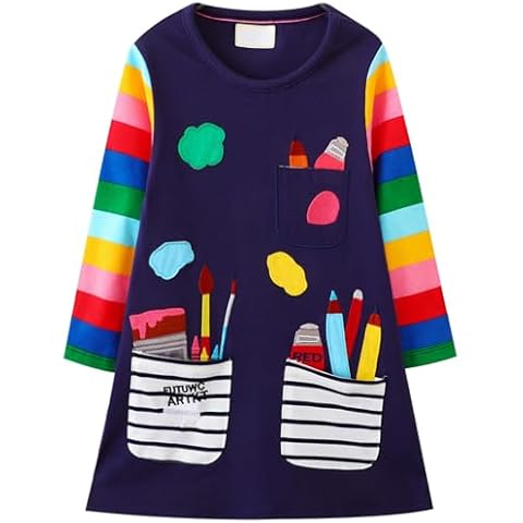 Robe T-Shirt Kfnire Fille 3-4 Ans Cover